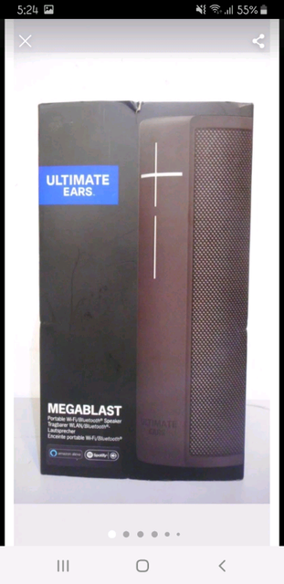 ultimate ears megablast wireless portable speaker with alexa